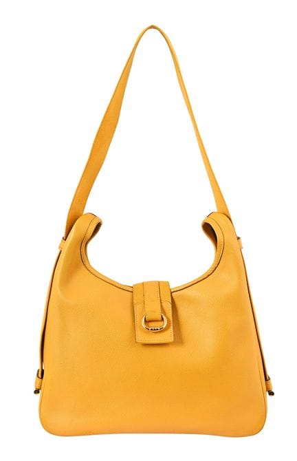 SAC À BANDOULIÈRE HERMÈS VINTAGE TSAKO
Cuir Jaune 