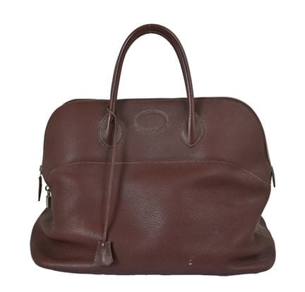 SAC DE VOYAGE HERMÈS BOLIDE 45
Cuir Fjorde marron 