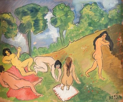 KIKI DE MONTPARNASSE (1901-1953) 
Baigneuses, 1924