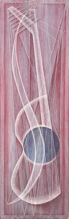 Jean MARTIN (1911-1996)
El laúd, 1971  
Óleo sobre
