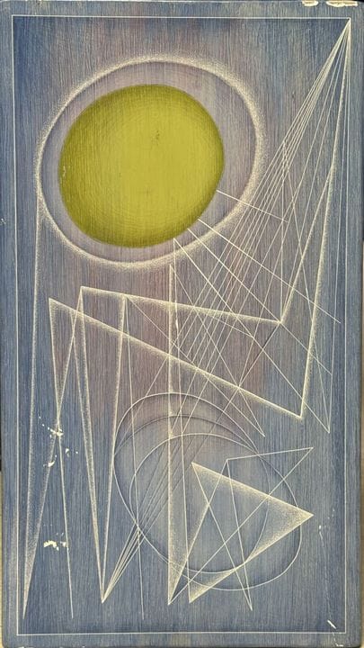 Jean MARTIN (1911-1996)
Sinfonía, 1971  
Óleo sobr