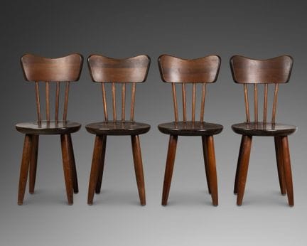 Torsten CLAESON (active c. 1930)
Set of four CHAIR