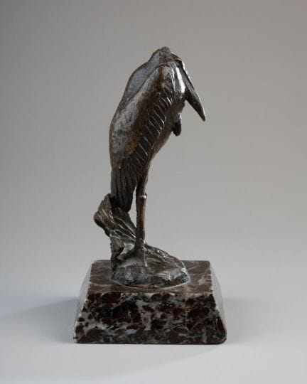 Claude LHOSTE (1929-2009)
Marabú 
Copia en bronce 