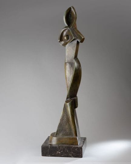 Alexander ARCHIPENKO (1887-1964), da
Nudo geometri