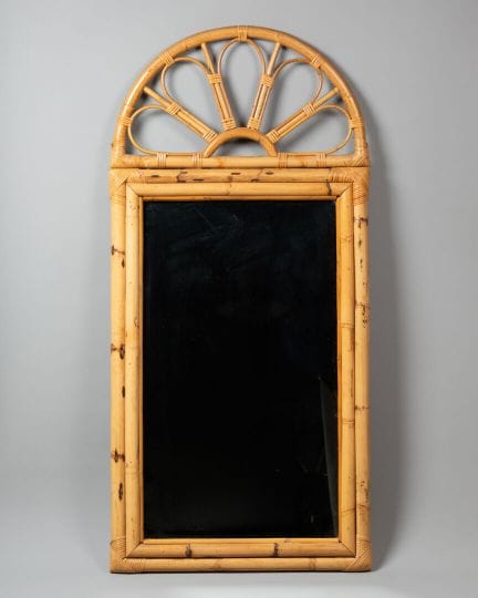 Grand MIROIR 
Rotin
H. 136 cm - L. 65 cm