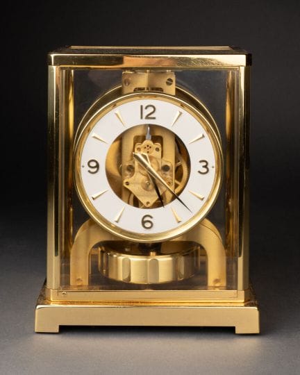 JAEGER-LECOULTRE 
CAGE PENDULE, Modell ATMOS
Vergo