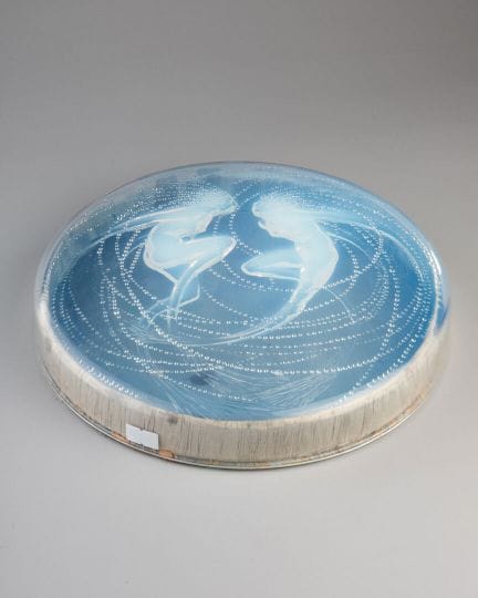 René LALIQUE (1860-1945)
«Dos sirenas», modelo cre