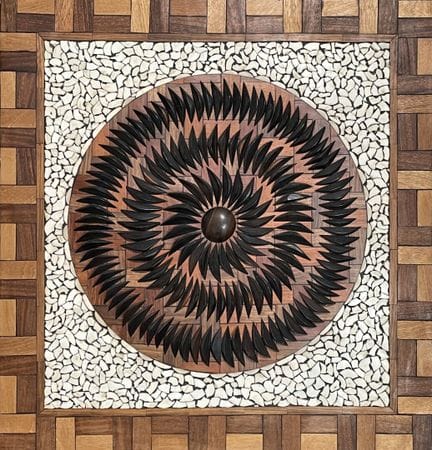 Works from the 1970s
Untitled, 1974 
Decorative pa