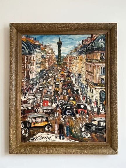 Lucien GENIN (1894-1953)
Vue de Paris, Place Vendô