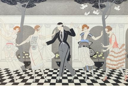 Georges BARBIER (1882-1932)
Bailarines de los años