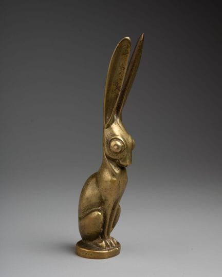 André Vincent BECQUEREL (1893-1981) Liebre de orej