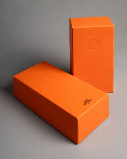 HERMES
Two BOXES for "Hermes Cologne"