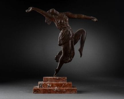 Ecole ART DECO 
Danseuse des années folles 
Epreuv