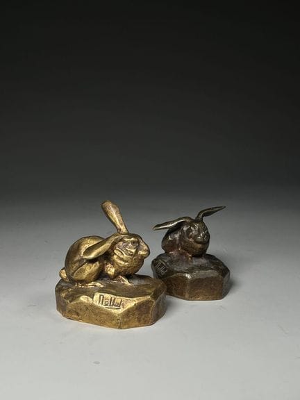 Fortuné MOLLOT (1824 - 1888)
Deux lapins des Arden