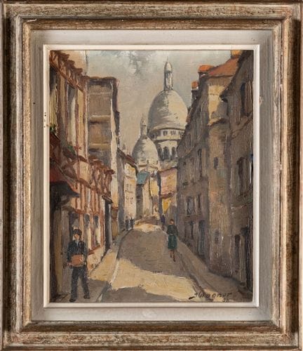 Ecole MODERNE
MONTMARTRE
Huile sur toile signée en