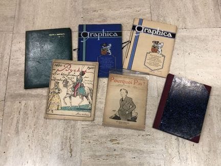 LIVRES ALBUMS ET JOURNAUX BELGIQUE
Lot comprenant 