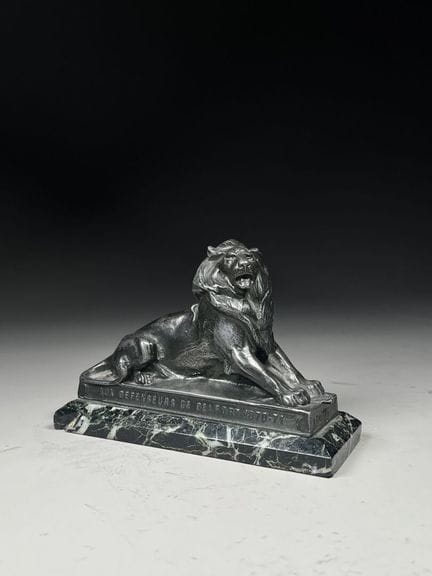 Frédéric Auguste BARTHOLDI (1834 - 1904)
Lion de B