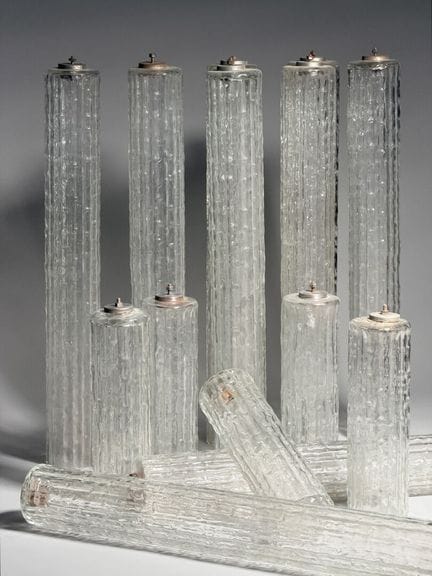 ITALIE - XXème siècle
Elements de LUSTRE en verre 
