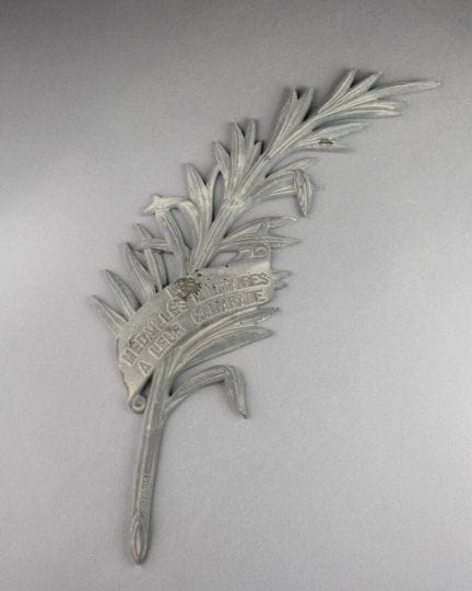 PALME ornamental "Les médaillés militaires à leur 