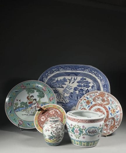 CHINE - Moderne
Lot de porcelaine comprenant un pe