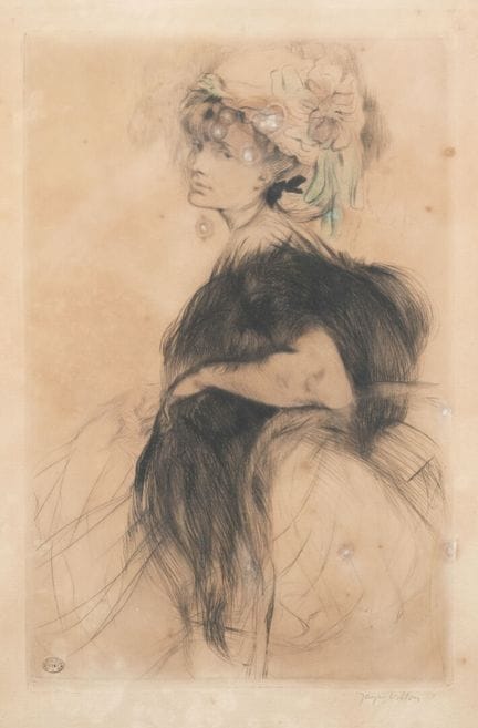 Jacques VILLON (1875 - 1963), d'après
Portrait d'u