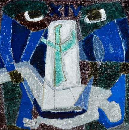 Francesca GUERRIER (1926-2011)
Entombment, station