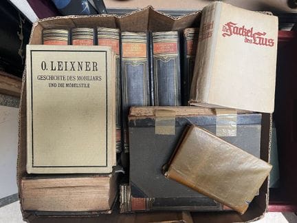LITTERATURE EN LANGUE ALLEMANDE - Reliures Ancienn