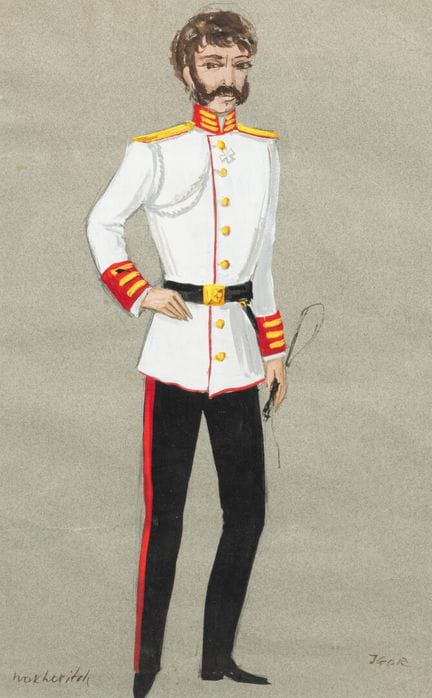 Georges WAKHEVITCH (1907-1984) 
Igor
Gouache et mi