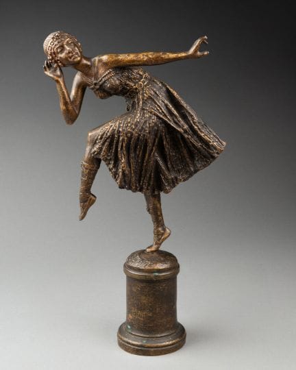 Ecole du XXe siècle - FAURE 
Danseuse des années f