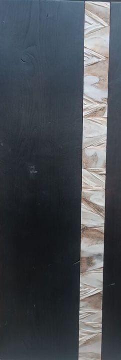 Panneau décoratif rectangulaire à décor d'une fris