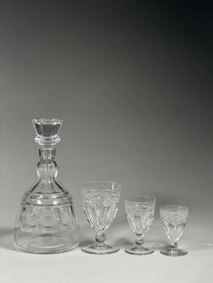 BACCARAT - Campsegret model
Glassware set includin