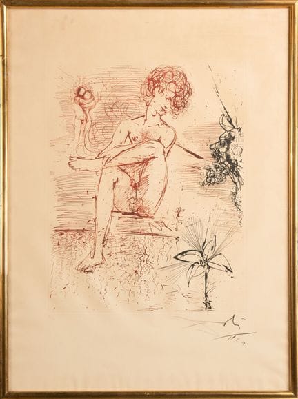 Salvador DALI 
Sujet 
Lithographie