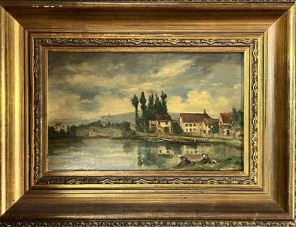 Ecole FRANCAISE du début du XXe siècle
Les lavandi