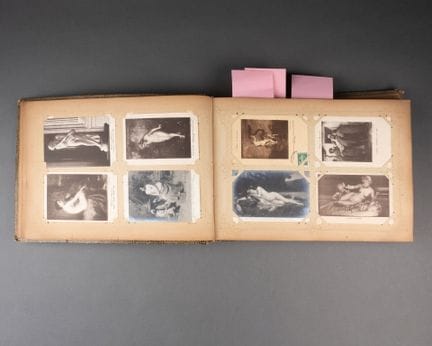 Album of POSTCARDS of France from the late 19th an
