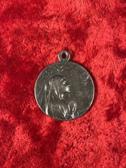 FRANCE — First Communion keepsake, 1905.
Obverse: 