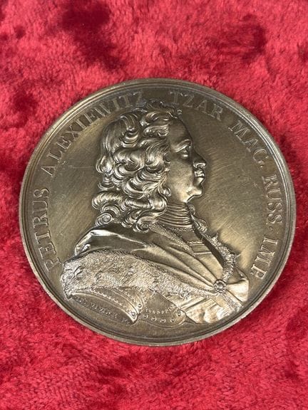 FRANCE — Visite du tsar Pierre Ier le Grand à la M