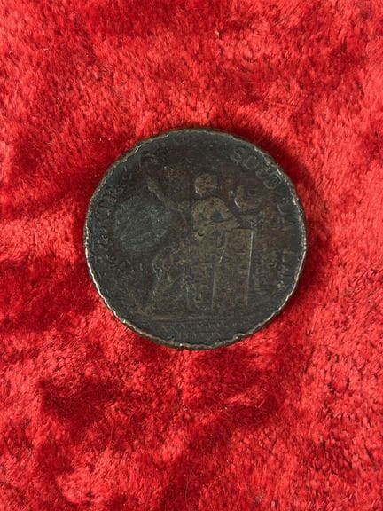 FRANCE — Two-sol “Medal of Trust” of the Monneron 