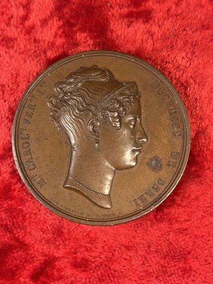FRANCE — Portraits de la duchesse de Berry et de s