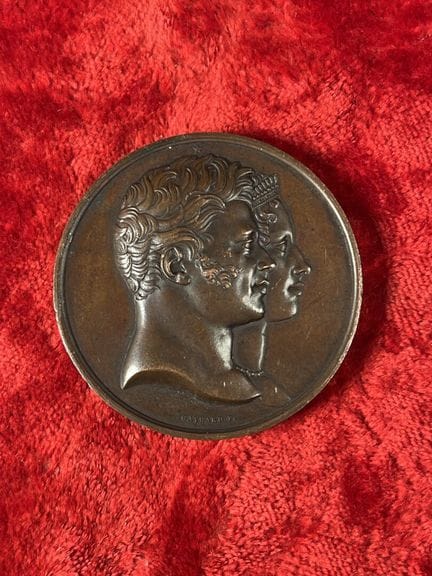 FRANCE — Birth of the Duke of Bordeaux, 1820, by R
