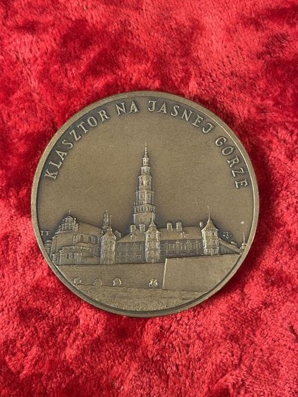 POLAND — Jasna Góra Monastery — Medal marking the 