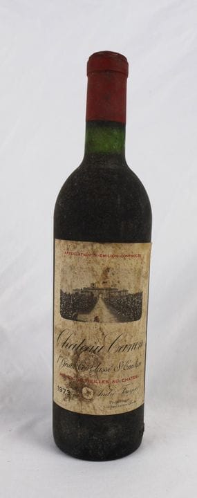 1瓶 1973年圣埃米利永一级庄卡农酒庄（CHATEAU CANON）安德烈·富尼耶（André F