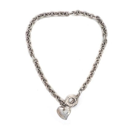 TIFFANY  CO. Collier en argent 925, maille gourmet