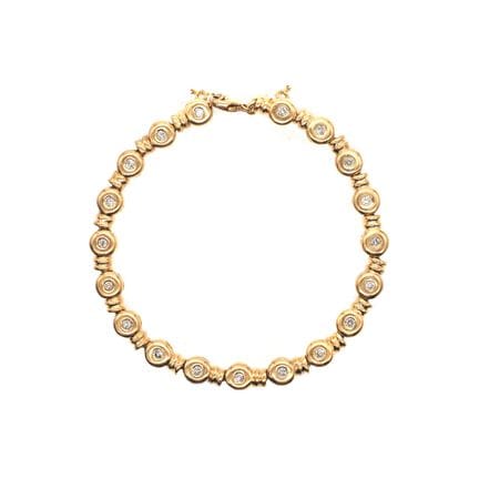 BRACELET en or jaune 18K, composé d’une succession