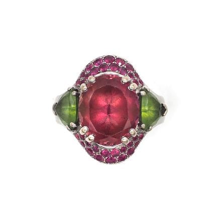 DANIÈLE-CHRISTINE KREMER. Importante bague en or b