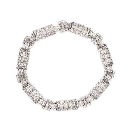 DANIÈLE-CHRISTINE KREMER. Bracelet articulé en or 