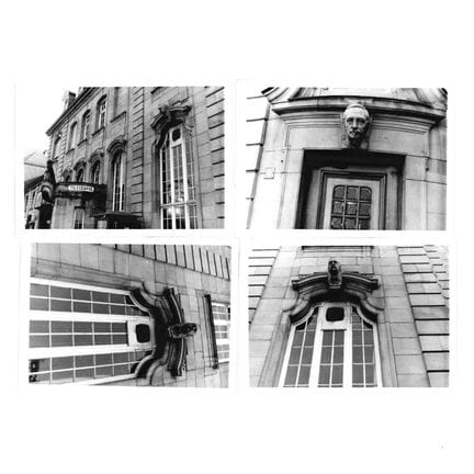 VDL. Serie di 4 fotografie di facciate del quartie