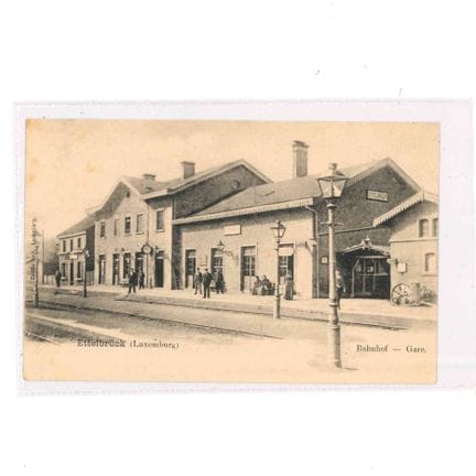 ETTELBRUCK. Cartolina postale della stazione.
Gust