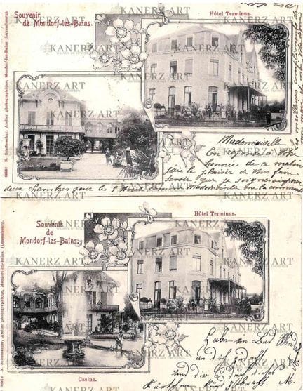 MONDORF . 1. Hôtel Terminus, N. Schumacher, No. 38
