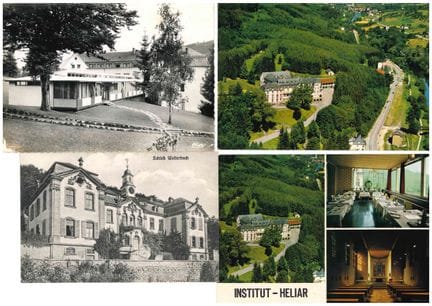 WEILERBACH. Réunion de 5 cartes postales des année