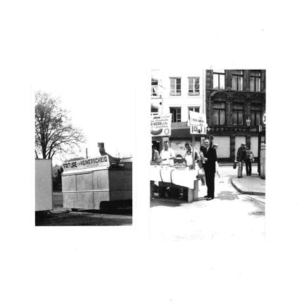 CAFE/COMMERCE.  2 photographies de commerces ambul